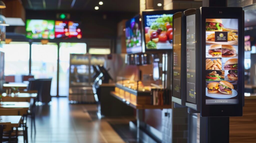 restaurant digital signage can instantly inform diners of specials