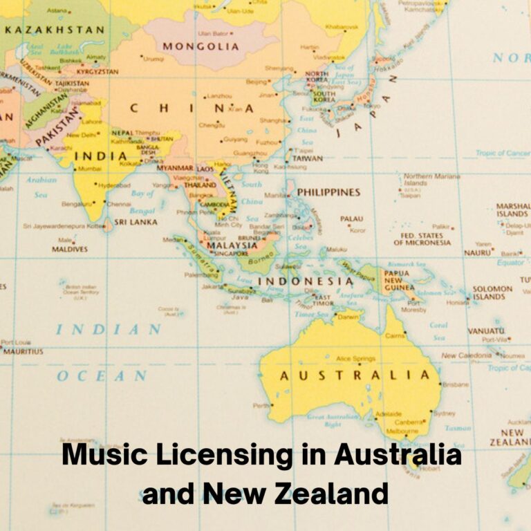 music licensing in australia and new zealand
